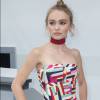 Lily-Rose Depp - Photocall au défilé de mode "Chanel", collection prêt-à-porter printemps-été 2016, au Grand Palais à Paris le 6 Octobre 2015