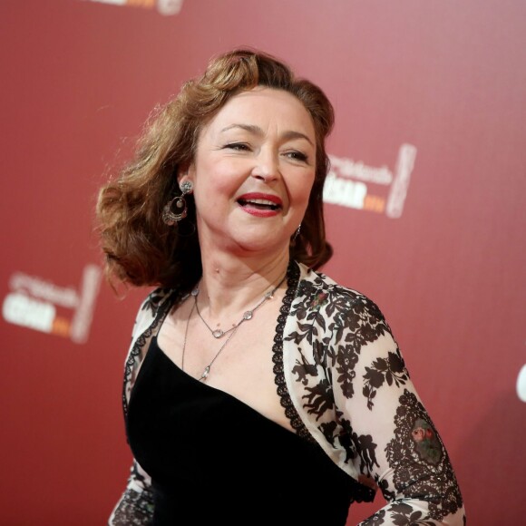 Catherine Frot (Meilleure actrice dans le film "Marguerite") - Pressroom lors de la 41e cérémonie des Cesar au théâtre du Châtelet à Paris. Le 26 février 2016. © Borde-Jacovides/Bestimage