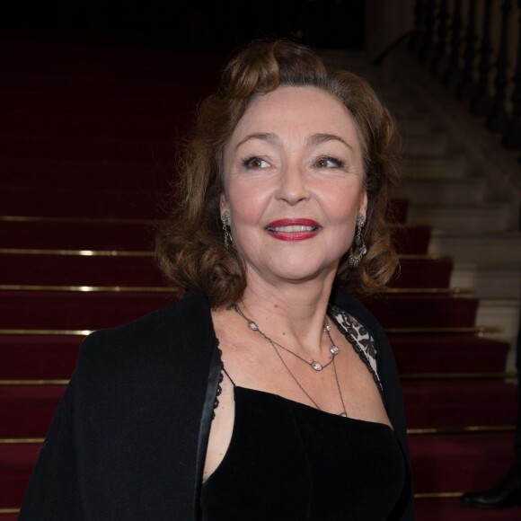 Catherine Frot - Photocall lors de la 41e cérémonie des Cesar au théâtre du Châtelet à Paris, le 26 février 2016. © Borde-Jacovides/Bestimage