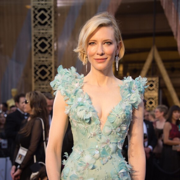 Cate Blanchett - Arrivées à la 88ème cérémonie des Oscars à Hollywood le 28 février 2016.
