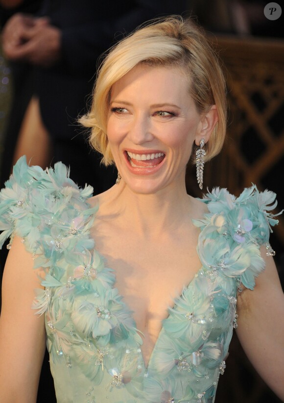 Cate Blanchett - Arrivées à la 88ème cérémonie des Oscars à Hollywood le 28 février 2016.