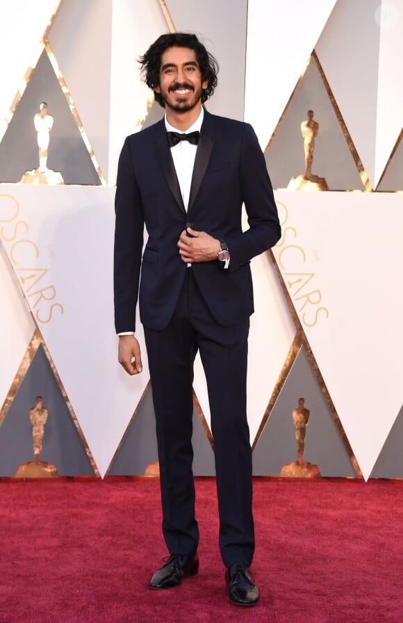 Dev Patel - Photocall de la 88ème cérémonie des Oscars au Dolby Theatre à Hollywood. Le 28 février 2016
