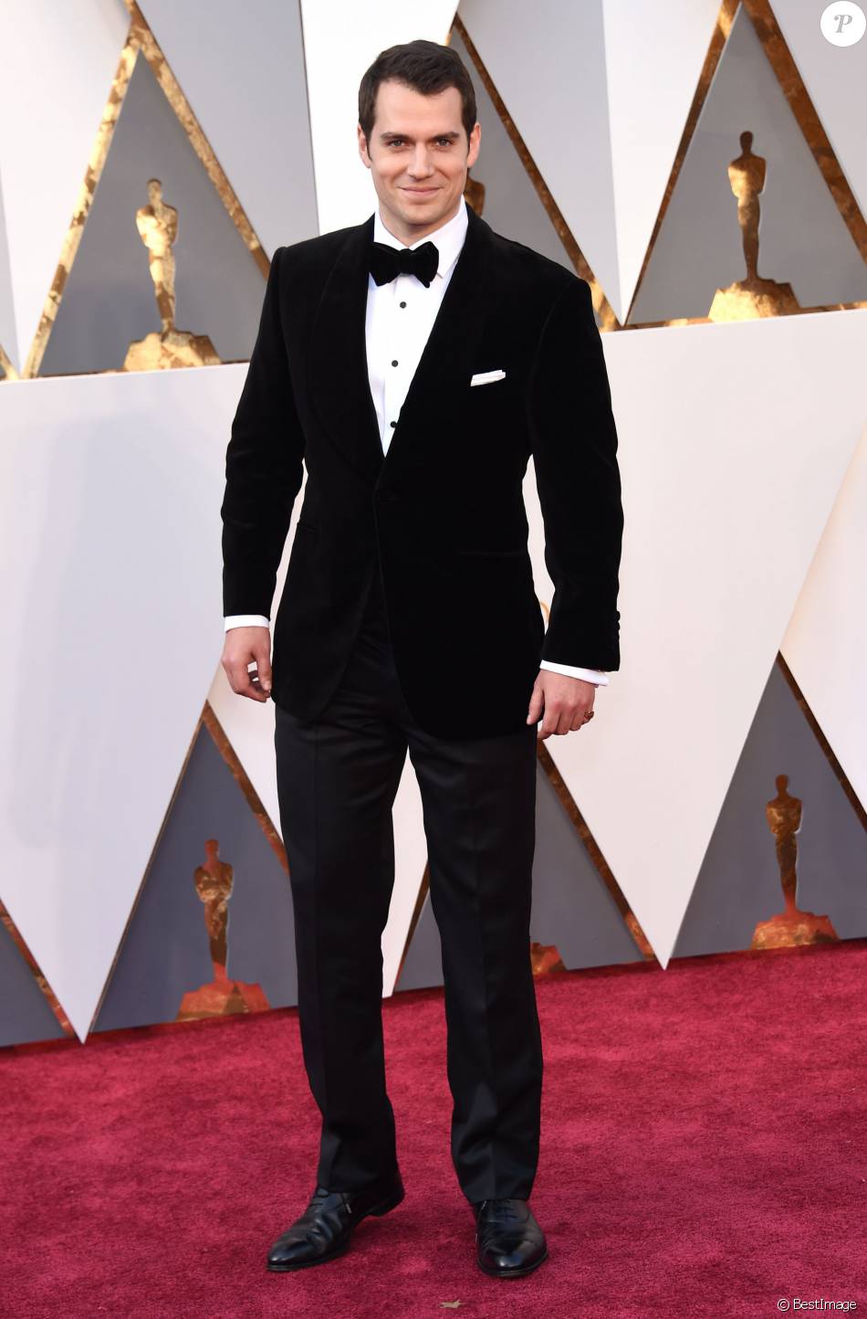 Henry Cavill Photocall de la 88ème cérémonie des Oscars au Dolby