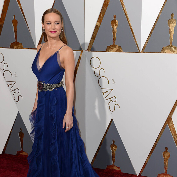 Brie Larson - 88ème cérémonie des Oscars à Hollywood, le 28 février 2016.