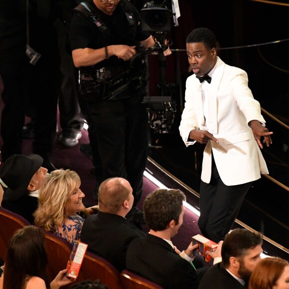 Chris Rock, maître de cérémonie de la 88e cérémonie des Oscars - 28 février 2016