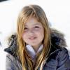 La princesse Alexia des Pays-Bas, 10 ans, ici devant les photographes le 22 février, s'est cassé le fémur le 27 février 2016 en skiant à Lech am Arlberg. Elle a été opérée le jour même et a quitté l'hôpital le mardi 1er mars.