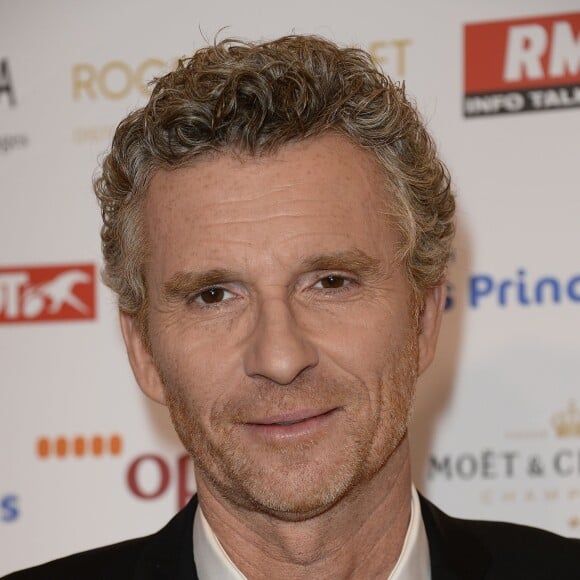 Denis Brogniart, au Pavillon Vendôme à Paris, le 30 janvier 2016. © Coadic Guirec