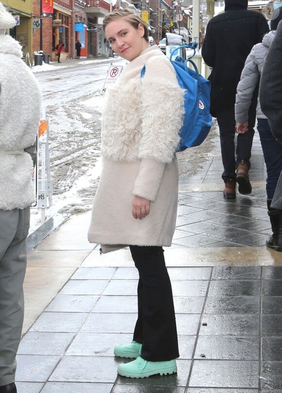 Lena Dunham lors du festival du film de Sundance à Park City le 24 janvier 2016.