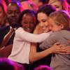 Zahara Marley Jolie-Pitt, Angelina Jolie et Shiloh Nouvel Jolie-Pitt aux Nickelodeon Kids Choice Awards le 28 mars 2015.