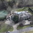 Exclusif - Vue aérienne de la maison de Nicole Kidman et Keith Urban à Nashville, achetée en 2007, un an après leur mariage. Le 9 février 2016