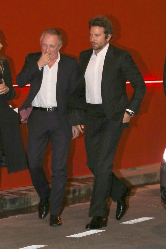 François-Henri Pinault, Bradley Cooper - Soirée "L'Oréal Paris Red Obsession Party" à Paris le 8 mars 2016. © CVS-Veeren/Bestimage