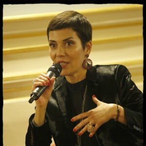 Exclusif - Cristina Cordula (Conseillère en image) - Débat de personnalités organisé dans le cadre de la Journée de la Femme par Rachida Dati à la Mairie du VIIème arrondissement à Paris. Le 8 mars 2016 © Alain Guizard / Bestimage