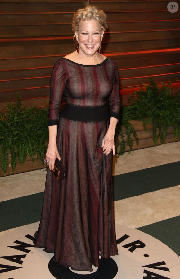 Bette Midler à la soirée Vanity Fair après la 86 ème cérémonie des Oscars le 2 mars 2014