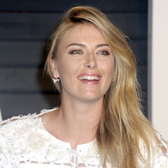 Maria Sharapova - People à la soirée "Vanity Fair Oscar Party" après la 88e cérémonie des Oscars à Hollywood, le 28 février 2016.