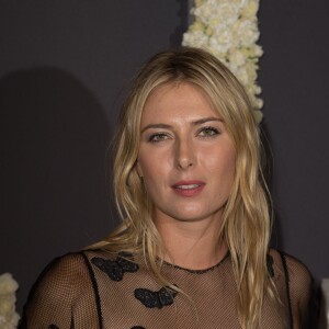 Maria Sharapova - Soirée des 30 ans du magazine Elle U.S et des 70 ans du magazine Elle France à l'Ambassade des Etats-Unis à Paris, le 6 octobre 2015.