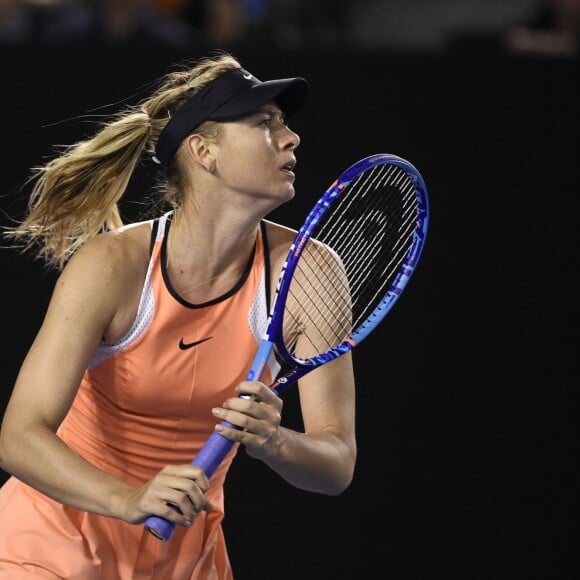Maria Sharapova à Melbourne, le 22 janvier 2016.