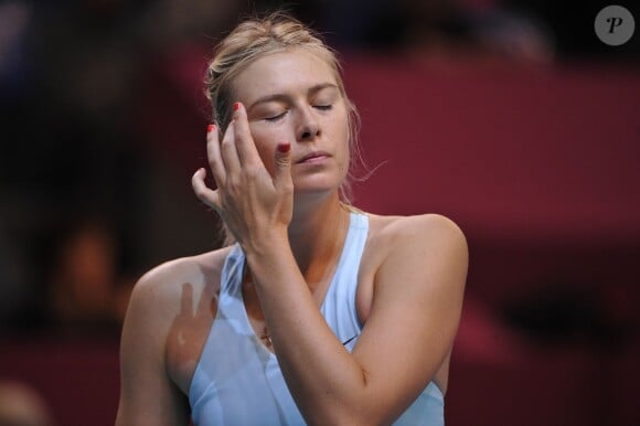 Maria Sharapova à Paris, le 29 janvier 2014.