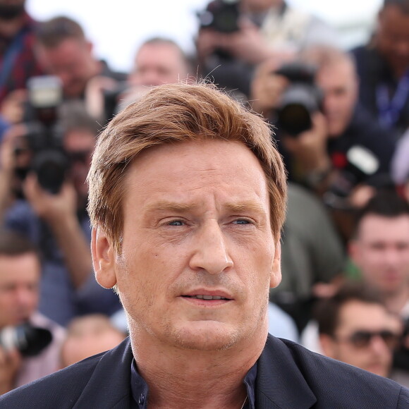 Benoît Magimel - Photocall du film "La tête haute" (hors compétition) lors du 68e festival de Cannes le 13 mai 2015.