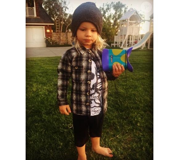 Jessica Simpson a publié une photo de son fils Ace sur sa page Instagram, au mois de mars 2016.