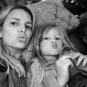 Jessica Simpson a publié une photo de sa fille Maxwell sur sa page Instagram, au mois de février 2016.