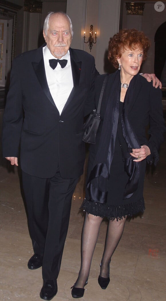 Robert Altman et sa femme Kathryn à New York le 5 novembre 2003.