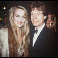 Jerry Hall et Mick Jagger en septembre 1992.