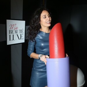 Aïda Touihri - Soirée de lancement du nouveau site "Ma Beauté Luxe" à l'Elyseum à Paris, le 16 mars 2016. Ma beauté Luxe, 1ère box beauté 100% luxe et 100% personnalisable, est née de l'idée de réinventer la découverte de marques iconiques de façon simple et ludique, en testant les plus belles références en format voyage, pour être certain de les adorer en taille normale. © CVS/Bestimage