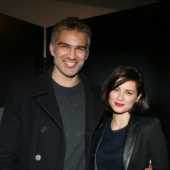 François Vincentelli et sa compagne Alice Dufour - Soirée de lancement du nouveau site "Ma Beauté Luxe" à l'Elyseum à Paris, le 16 mars 2016. Ma beauté Luxe, 1ère box beauté 100% luxe et 100% personnalisable, est née de l'idée de réinventer la découverte de marques iconiques de façon simple et ludique, en testant les plus belles références en format voyage, pour être certain de les adorer en taille normale. © CVS/Bestimage