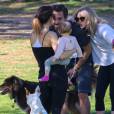 Thomas Sadoski and girlfriend, Amanda Seyfried, were spotted with their dog at the park. They played with the dog on the grass and spent time with a friend and her child. The two looked cute as a button together!, Los Angeles, CA, USA on March 16, 2016. Photo by GSI/ABACAPRESS.COM17/03/2016 - Los Angeles