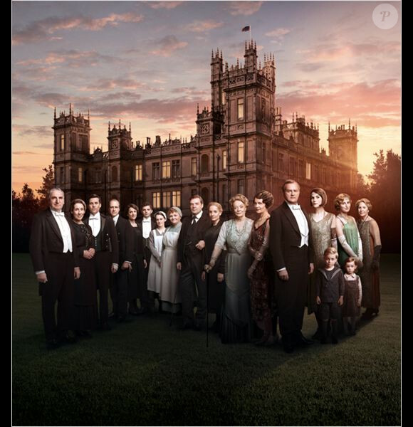 Photo promo de la série Downton Abbey