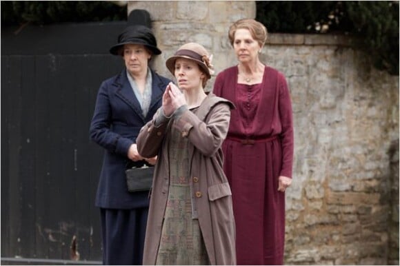 Downton Abbey - Amy Nuttall, Maggie Smith, Phyllis Logan