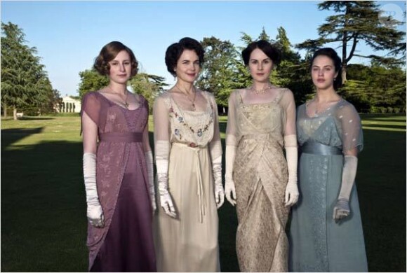 Downton Abbey : Photo Elizabeth McGovern, Jessica Brown Findlay, Laura Carmichael, Michelle Dockery