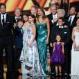 Le casting de Modern Family - 64e Emmy Awards à Los Angeles, le 23 septembre 2012