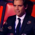 Mika lors des battles de The Voice 5, le samedi 19 mars 2016, sur TF1
