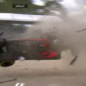 Fernando Alonso a été victime d'un impressionnant accident lors du Grand Prix d'Australie le 20 mars 2016