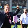 Arnold Schwarzenegger au Grand Prix d'Australie le 20 mars 2016 à Melbourne