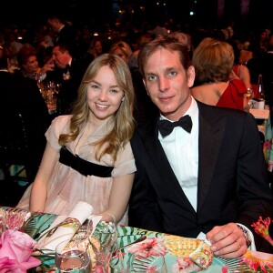 La princesse Alexandra de Hanovre et Andrea Casiraghi au 62e Bal de la Rose le 19 mars 2016. © Palais princier / Luc Castel / Monte Carlo Société des Bains de Mer via Bestimage