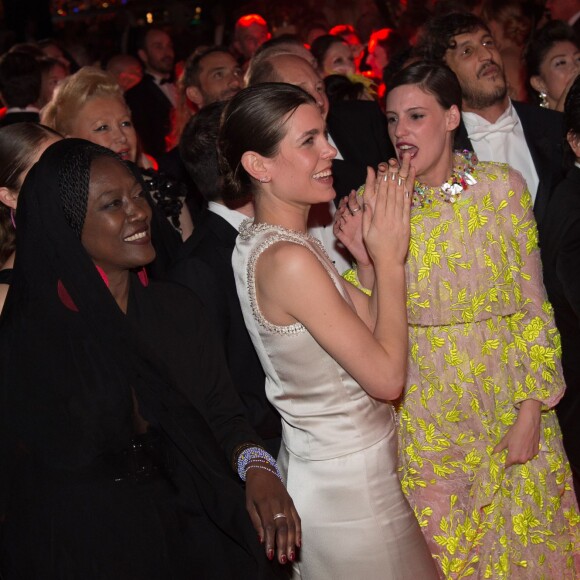 Charlotte Casiraghi a apprécié l'ambiance caliente du 62e Bal de la Rose, organisée sur le thème de Cuba avec la complicité de Karl Lagerfeld, le 19 mars 2016 au Sporting de Monte-Carlo. © Palais princier / Gaetan Luci / Monte Carlo Société des Bains de Mer via Bestimage 