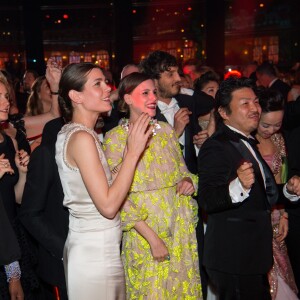 Charlotte Casiraghi a apprécié l'ambiance caliente du 62e Bal de la Rose, organisée sur le thème de Cuba avec la complicité de Karl Lagerfeld, le 19 mars 2016 au Sporting de Monte-Carlo. © Palais princier / Gaetan Luci / Monte Carlo Société des Bains de Mer via Bestimage 