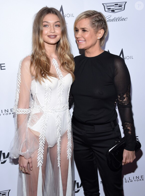 Gigi Hadid & Yolanda Foster à la soirée Daily Front Row'sà Los Angeles le 20 mars 2016