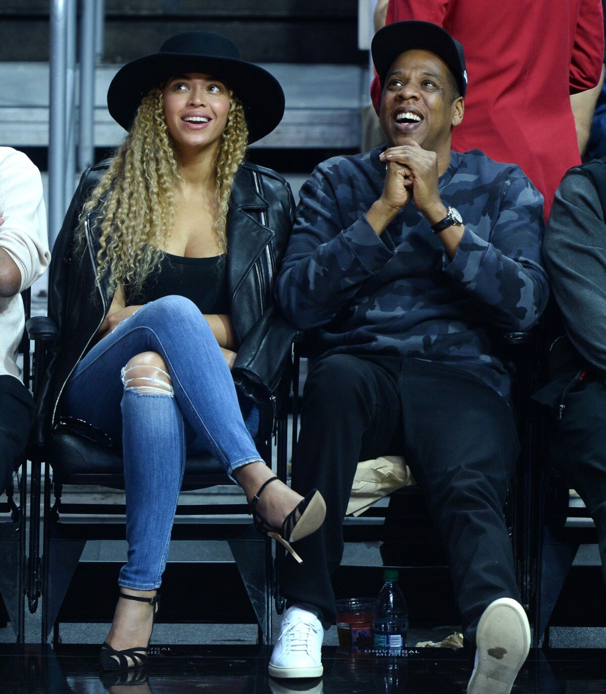 Photo : Beyonce et Jay-Z au Staples Center, le 3 mars 2016 - Ode ...