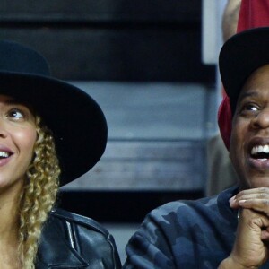 Beyonce et Jay-Z au Staples Center, le 3 mars 2016