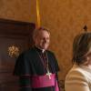Le grand-duc Henri et la grande-duchesse Maria Teresa ont été reçus en famille par le pape François au Vatican le 21 mars 2016.