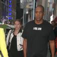Beyonce Knowles se promène avec son mari Jay-Z dans les rues de New York, le 20 mai 2015