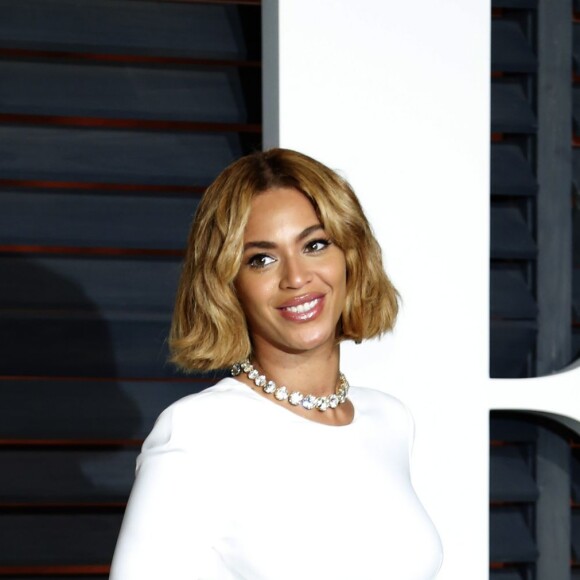 Beyoncé Knowles à la soirée "Vanity Fair Oscar Party" à Hollywood, le 22 février 2015.