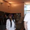 Rob Kardashian et Blac Chyna à l'aéroport de LAX à Los Angeles, le 25 mars 2016.