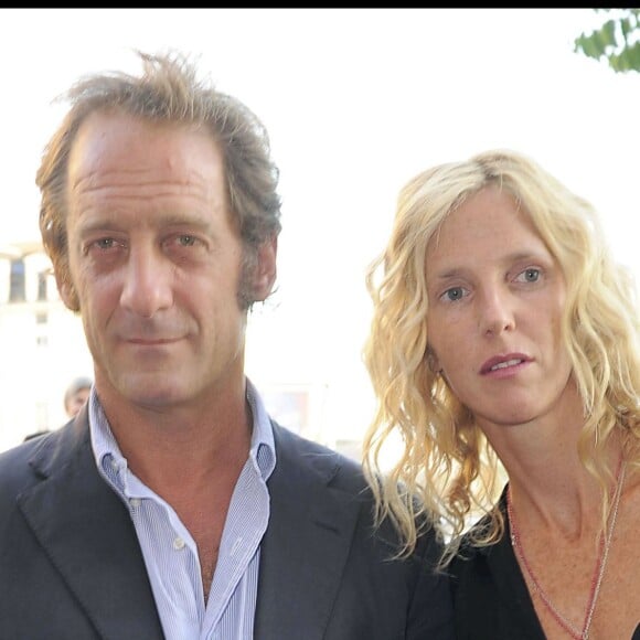 Vincent Lindon et Sandrine Kiberlain à Angoulême le 26 août 2009.