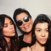 Kim Kardashian, Kris Jenner, Kourtney et Khloé Kardashian - Photo de la baby-shower de Chrissy Teigen et John Legend publiée le 26 mars 2016.
