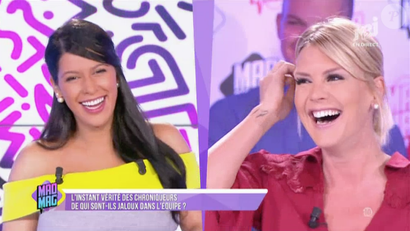 Mad Mag - Amélie Neten jalouse d'Ayem : Elle lui vole sa place en direct !