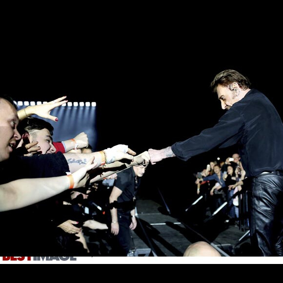 Exclusif : Johnny Hallyday en concert à Bruxelles le 26 mars 2016